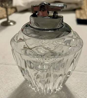 Vintage Princess House Highlights Lead Crystal Table Lighter Japan • $19.99