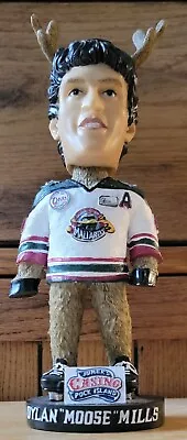 Dylan  Moose  Mills Quad Cities Mallards IHL CHL ECHL SGA Bobblehead • $49.99