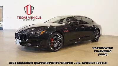 2021 Maserati Quattroporte Trofeo ROOFNAV360 CAMHTD/COOL LTH21'S5K • $79900