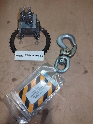 $150 • Buy McKissick 1 Ton Crane Swivel Hook 1050012 HK Bullard GG Gate-Bail Crosby BL-A