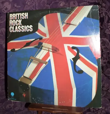 COMPILATION: BRITISH ROCK CLASSICS 1979 Sire DBL LP R234021  EX / VG+ • $14