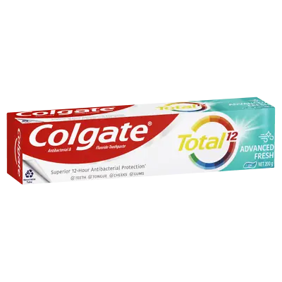 Colgate Total Advanced Fresh Gel Toothpaste 200g Antibacterial Fluoride • $8.37
