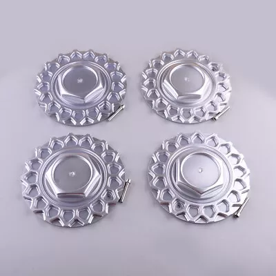 4pcs Silver Wheel Rim Center Cap Hub Fit For STR 606 BBS RS RS005 RS006 9155L169 • $58.94