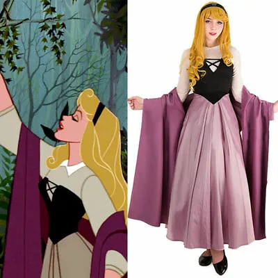 Sleeping Beauty Princess Maiden Dress Cosplay Costume  • $19.48