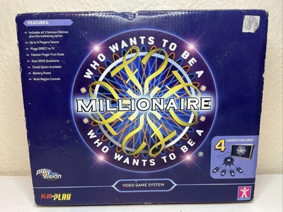 £11.96 • Buy Who Wants To Be A Millionaire Video Game System Plug And Play TV Game 2006
