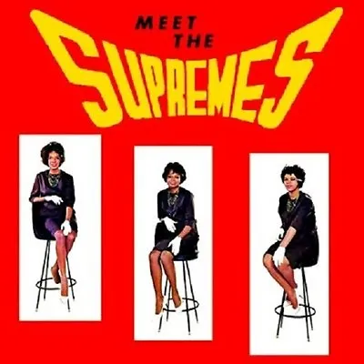 SUPREMES   MEET THE SUPREMES - Bar-Stool Cover ~ RUMBLE Or WAX-LOVE - SEALED ~LP • $149.99