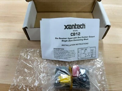 $15.99 • Buy Xantech CB-12, Single Zone Connecting Block For Infrared (IR) Receiver & Emitter