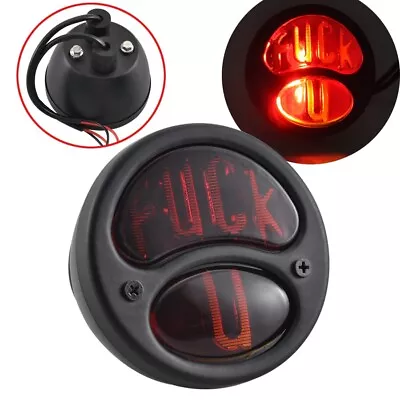 $31.15 • Buy 12V Retro For Ford Model Lamp Brake Stop Tail Light For Harley Chopper Hot Rod