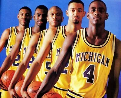 Fab 5 Michigan 8x10 Glossy Photo Picture • $3.99