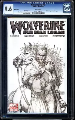 Wolverine #V3 #66 CGC 9.6 Michael Turner Sketch Cover  Old Man Logan  Storyline • $299.99