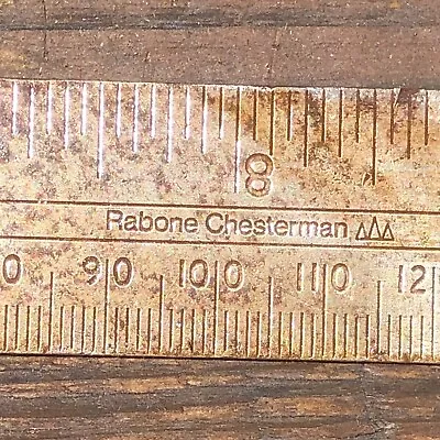 Vintage RABONE CHESTERMAN No 1912 Adjustable Mitre Square 12” Old Tool ENGLAND • $35