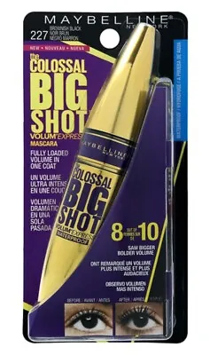 Maybelline Mascara The Colossal Big Shot Black Color Shade Variety Choice Volume • $5.89