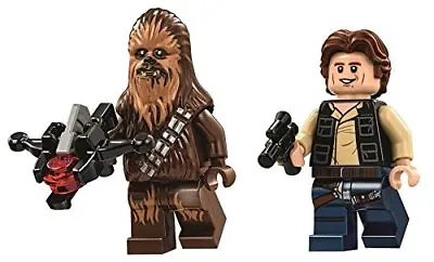 LEGO Star Wars Death Star Minifigures Han Solo & Chewbacca From Set 75159 • $39.61