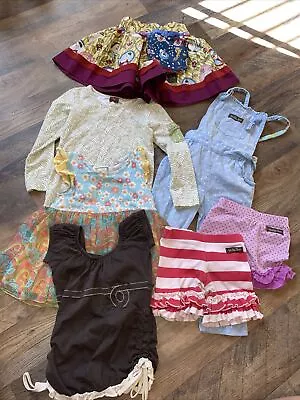 7 MATILDA JANE ITEMS ALL ARE SIZE 2 (shorties Skirt Dress Shirts) Spring Summ • $27.65