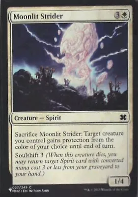 Moonlit Strider - Modern Masters 2015: #27 Magic: The Gathering Nm R17 • $1.39