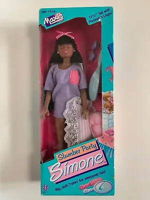 Vintage 80s Maxie Doll Slumber Party SIMONE 1988 Hasbro NEW NRFB • $39.95