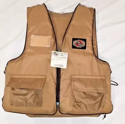 Vintage Stearns Life Jacket Vest Fly Fishing Adult Large/XL - New W/ Tags • $40