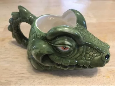 Vintage 1997 Rainforest Cafe Iggy Alligator Crocodile Mug • $40