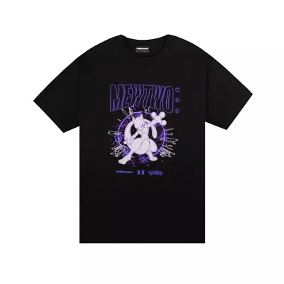 $51.99 • Buy The Hundreds X Pokemon  Mewtwo  Short Sleeve Tee (Black) T-Shirt