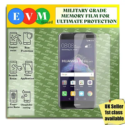 Screen Protector For Huawei P8 Lite 2017 TPU FILM Hydrogel COVER • £3.99