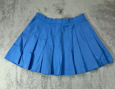 Womens Skirts 10 Tennis Mini VTG 80 Wimbledon Championships Croquet Pleated Blue • $23.99