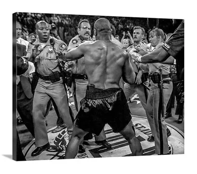 Mike Tyson Canvas 16x20 Print Picture Wall Fine Art Police Boxing Gym Ring Chano • $39.99