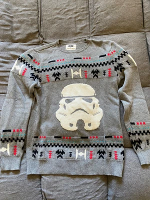 $15.50 • Buy Star Wars Stormtrooper Christmas Sweater Size S