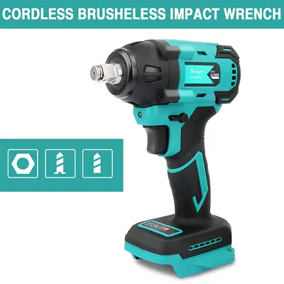 For MAKITA 18V LXT LI-ION Brushless Cordless 1/2 Sq Driver Impact Wrench • £43.81