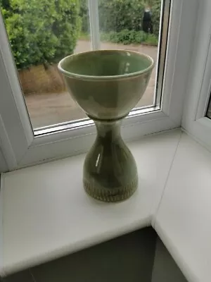 Large Rare Vintage Iden / Rye Pottery Studio Pottery Chalice/ Bowl C1960's • £36