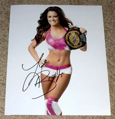 BROOKE ADAMS Signed Autographed 8x10 Photo TNA Women's Champion Tessmacher • $24.99