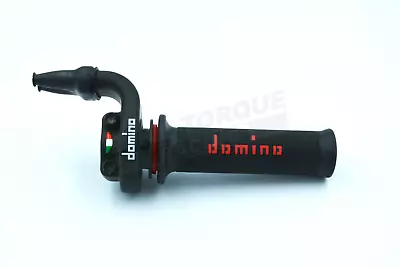 Domino KRR 03 Quick Action Throttle With Black / Red Grips • $90.93