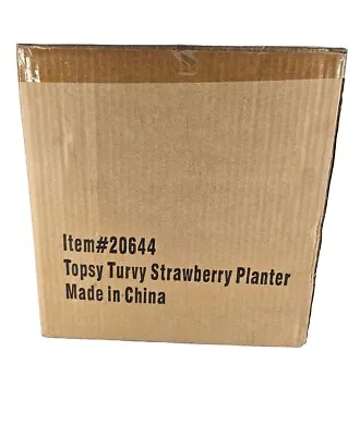 Topsy Turvy Upside Down Strawberry Planter BRAND NEW • $14.25