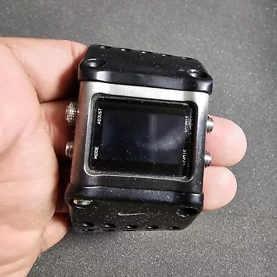 Nike Sledge WC0040 Chrome Digital Sports Watch Not Working For Parts Or Repair • $50