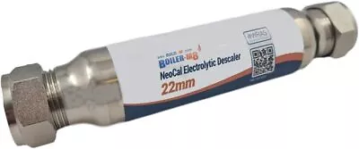 Boiler-m8 NeoCal Electrolytic Hard Water Lime Scale Reducer Inhibitor 22mm Comp • £40.95