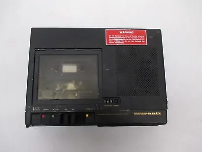 Vtg Marantz PMD201 Portable Cassette Recorder Player As Is Parts Repair • $34.95