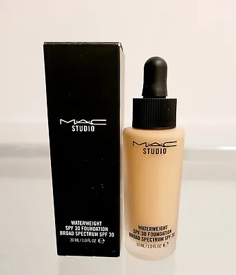 MAC Studio Waterweight SPF 30 Foundation NC40 Full Size 1.0oz NEW • $24.99