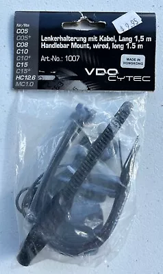 Vdo Cytec No. 1007 Wired Handlebar Mount For Co508c1015 And Hc12.6 New • $9.95
