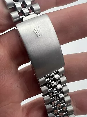 $202.50 • Buy Original Rolex 34mm SS Date 62510H Jubilee Band With 574 End Pieces 19MM