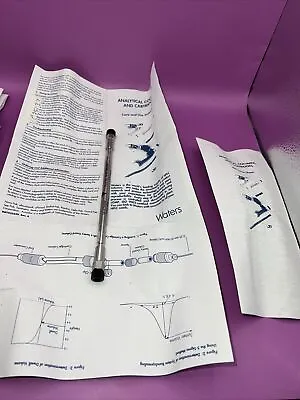 HPLC Column Waters µBondapak C18 Column 125Å 10 µm 3.9 X 150 Mm  Pn WAT086684 • $175