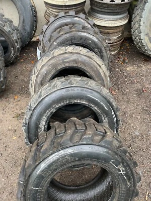 £80 • Buy 12-16.5  12 Ply Skid Steer Tyre Jcb Fitting Service Multibuy 1-2-3-4-5-6