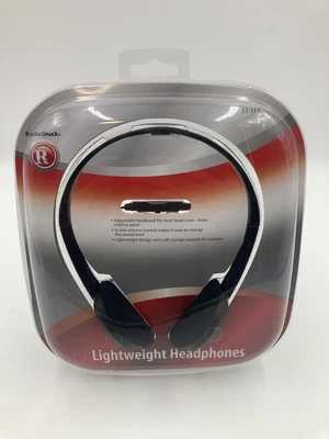 $21.97 • Buy RadioShack Lightweight Adjustable Corded Headphones Stereo 33-113 New In Package