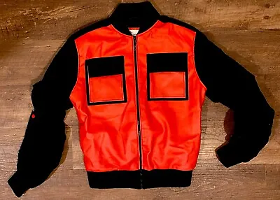 Marty McFly Costume Jacket Back To The Future Part II Men’s Leather Jacket • $54.99