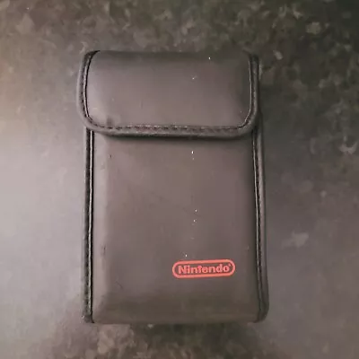 Rare Official Nintendo GameBoy Pocket Slip Case Bag Crinkle Leather Vintage • £12.99