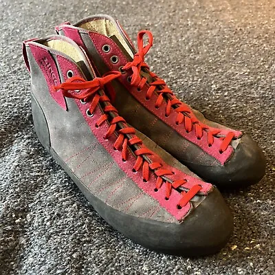 Vintage Lince-i Spain Rock Climbing Shoes Men's Size: 43 EU / 10 US • $34.99