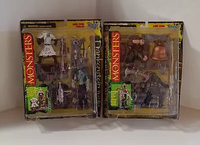 Todd McFarlane Toys Monsters Series 1 - Frankenstein & Hunchback Playsets • $28