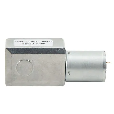 DC12V Speed Reduction Motor 4632‑370 High Accuracy Worm Gear Motors M8x33mm 2RPM • $15.94