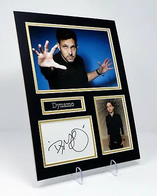 £44.99 • Buy DYNAMO Aka Steven FRAYNE Signed Mounted Photo Display With Authentic AFTAL COA