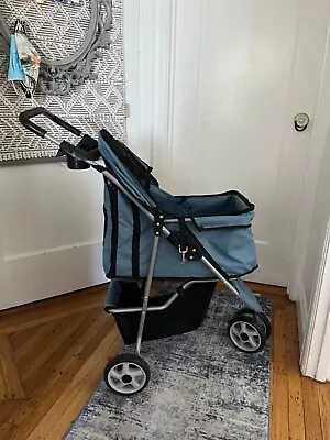 Gently Used Blue Dog Stroller: The Same One As Millie Bobbie Brown • $25