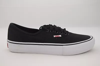 Vans Authentic Pro Black White Men's Multiple Sizes New In Box VN000Q0DY28 • $51