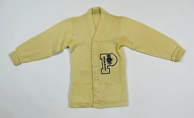 Women’s Vintage Imperial 1951 Varsity Sweater W/Embroidered Patch Size 36 • $40.28